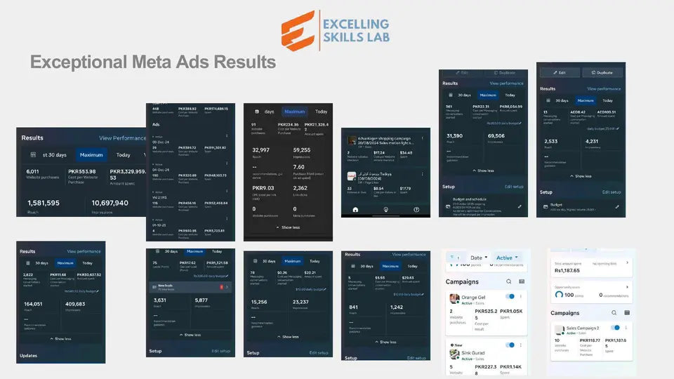 Meta Ads Results Portfolio
