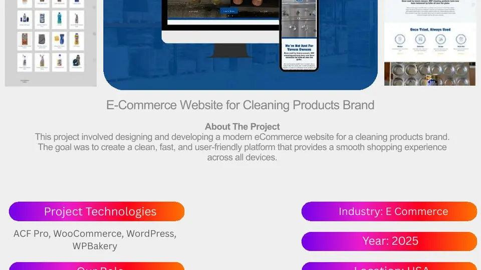 Cleaning Products Store